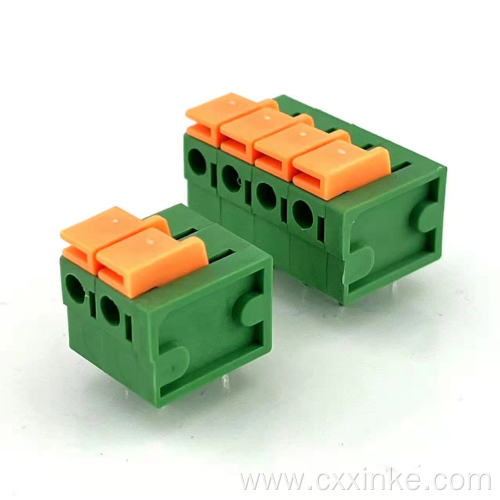 5.08MM pitch spring type PCB terminal angle